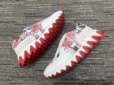 Men Women C*hristian L*ouboutin Aurelien Flat Top Sneakers