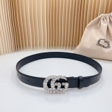G*ucci Belts Top Quality 30MM