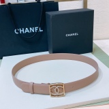 C*hanel Belts Top Quality 30MM