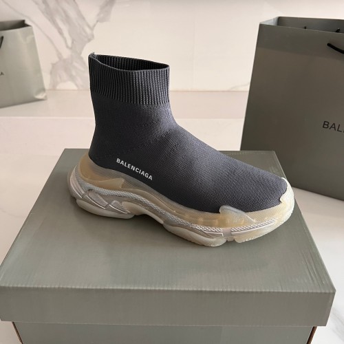 Men Women B*alenciaga Top Sneakers