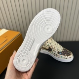 Men L*ouis V*uitton x N*ike Top Sneakers