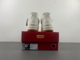 L*evi’s x A*ir J*ordan 4 “White” AO2571-100