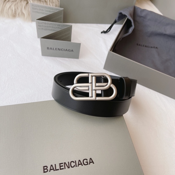 B*alenciaga Belts Top Quality 30MM