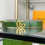 G*ucci Belts Top Quality 37MM