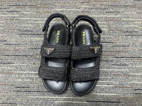 Women P*rada Top Quality Sandals