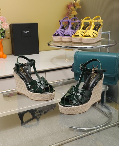 Women Y*SL Top Sandals 14CM
