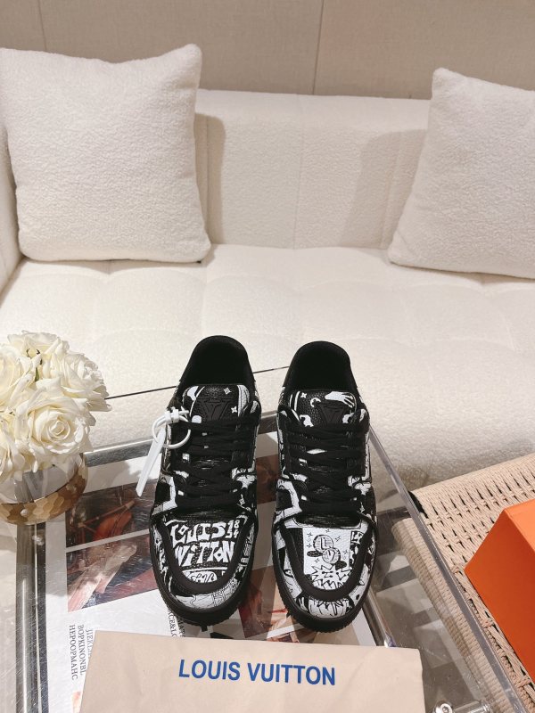 Men Women L*ouis V*uitton Top Sneakers