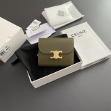 C* eline Wallets Top Quality 10.5*9*3CM