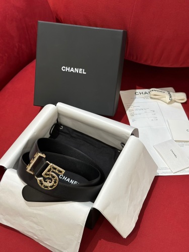 C*hanel Belts Top Quality 30MM