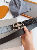 B*alenciaga Belts Top Quality 35MM