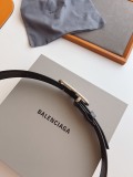B*alenciaga Belts Top Quality 30MM