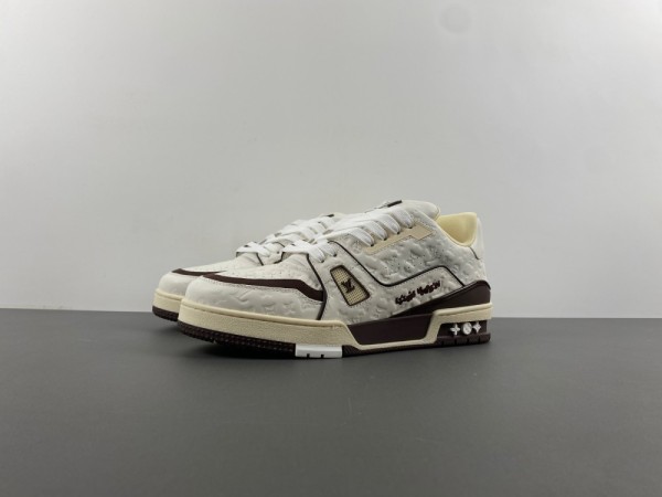 Men L*ouis V*uitton Top Sneakers Have Size EU47
