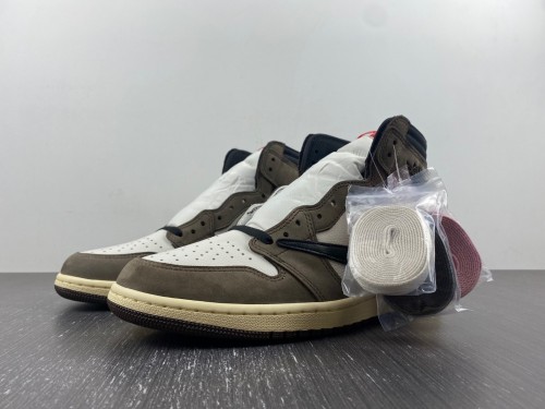 Jordan 1 Retro High OG SP Travis Scott Mocha CD4487-100