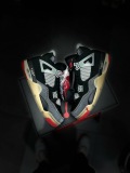 OFF-WHITE x Air Jordan 4 “Bred” CV9388-001