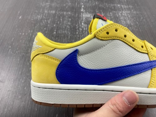 updated batch M T*ravis S*cott x A*ir Jo*rdan 1 Low OG “Canary” DZ4137-700