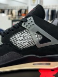 OFF-WHITE x Air Jordan 4 “Bred” CV9388-001