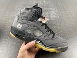 Air​ Jordan 5 x​off white ow 3M CT8480-001