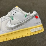O*ff-W*hite x N*ike Dunk Low DM1602 127