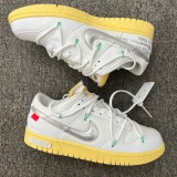 O*ff-W*hite x N*ike Dunk Low DM1602 127