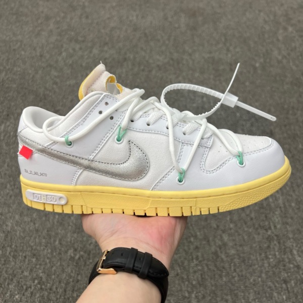 O*ff-W*hite x N*ike Dunk Low DM1602 127