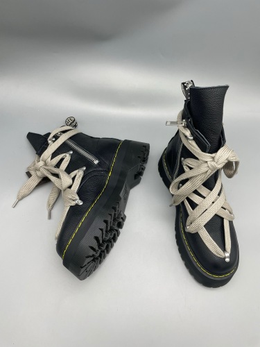 Men Women R*ick O*wens Dr. M*artens Top Sneaker