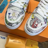Men Women L*ouis V*uitton Top Sneakers