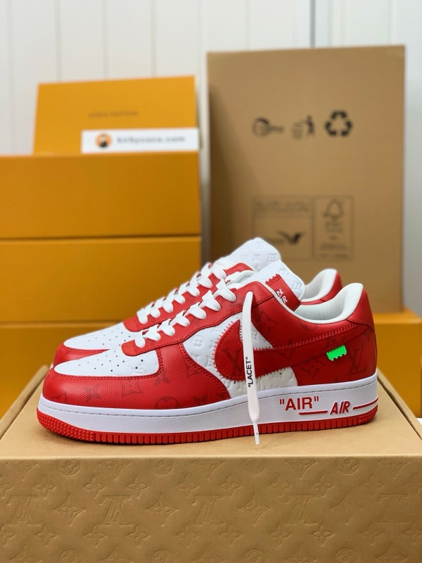 O*ff-W*hite x N*ike Air Force 1 x L*V Low