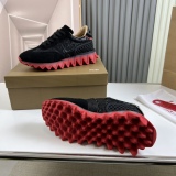 Men Women C*hristian L*ouboutin Aurelien Flat Top Sneakers