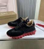 Men Women C*hristian L*ouboutin Aurelien Flat Top Sneakers