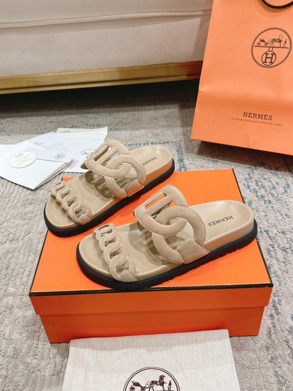 Men and Women H*ermes Top Sandals