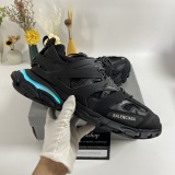 Men Women Light LED B*alenciaga Top Sneakers