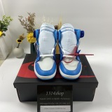 O*FF W*HITE x Air Jordan 1 Retro High AQ0818 148