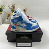 O*FF W*HITE x Air Jordan 1 Retro High AQ0818 148