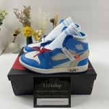 O*FF W*HITE x Air Jordan 1 Retro High AQ0818 148