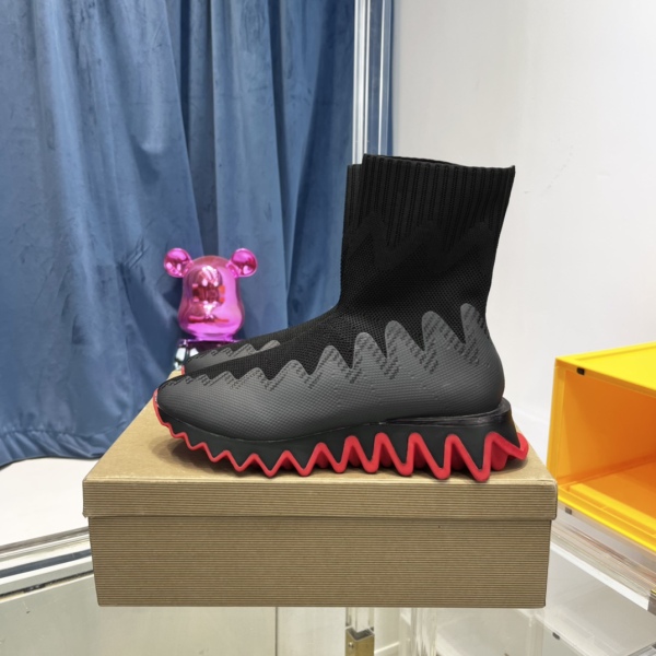 Women and Men C*hristian L*ouboutin Top Sneaker
