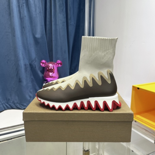 Women and Men C*hristian L*ouboutin Top Sneaker