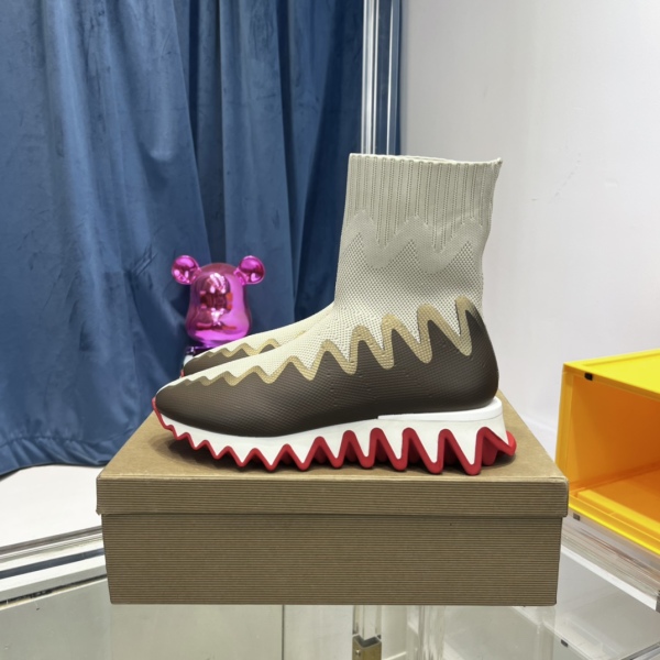 Women and Men C*hristian L*ouboutin Top Sneaker