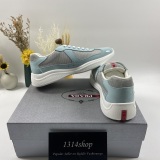 Mens Womens P*rada Top Sneakers