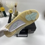 WMNS Air Jordan 4 RETRO x O*ff W*hite Sail CV9388-100