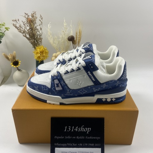 Men L*ouis V*uitton Top Sneakers