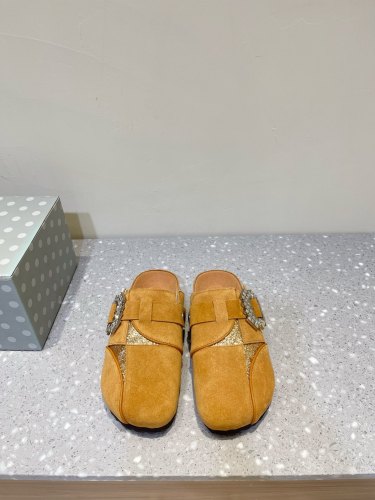 Women D*ior x B*irkenstock Top Sandals