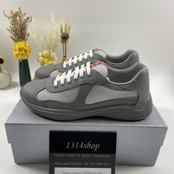 Mens P*rada Top Sneakers