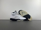 J*ordan 5 WHITE BLACK DD0587-110