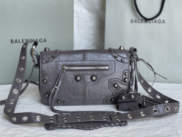 B*alenciaga Top Bag 24*14*5cm
