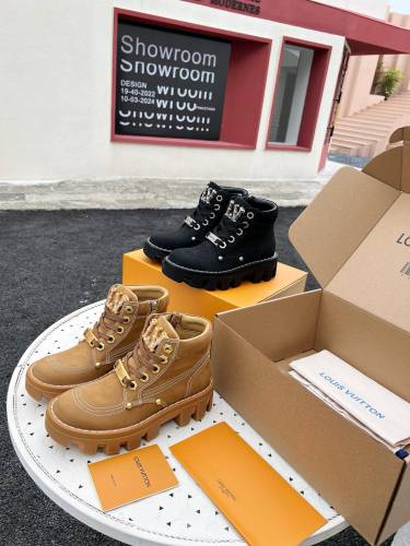Men Women L*ouis V*uitton Top Boot