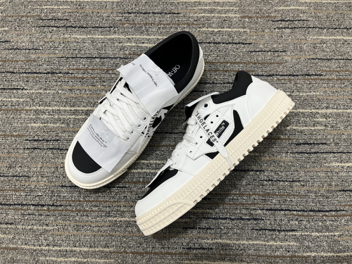 Men and Women O*ff W*hite Top Sneakers