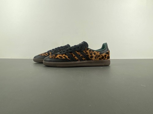 adidas Samba OG Leopard Collegiate Green JI2735