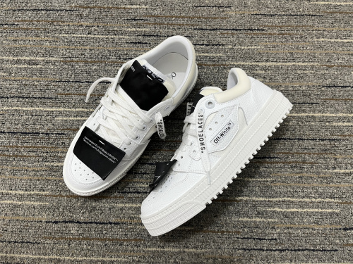 Men and Women O*ff W*hite Top Sneakers