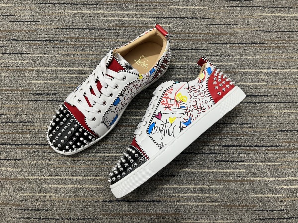 Men Women C*hristian L*ouboutin Top Sneaker