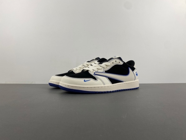 A*ir J*ordan 1 Low F*ragment x Tr*avis S*cott x Supreme SJ2068-127